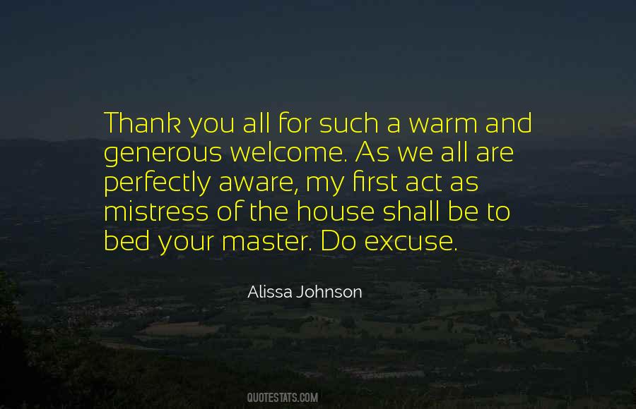 Thank You Welcome Quotes #114281