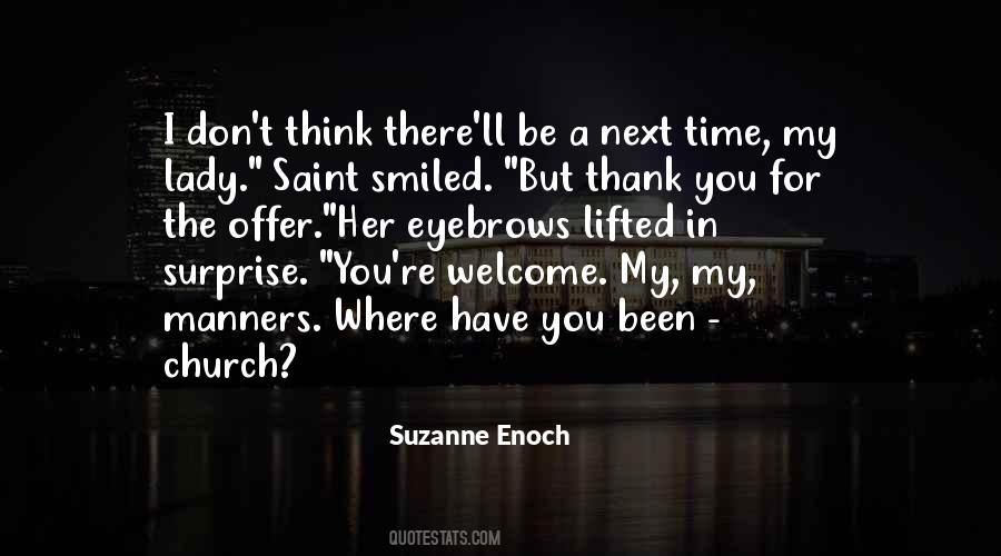 Thank You Welcome Quotes #1236690