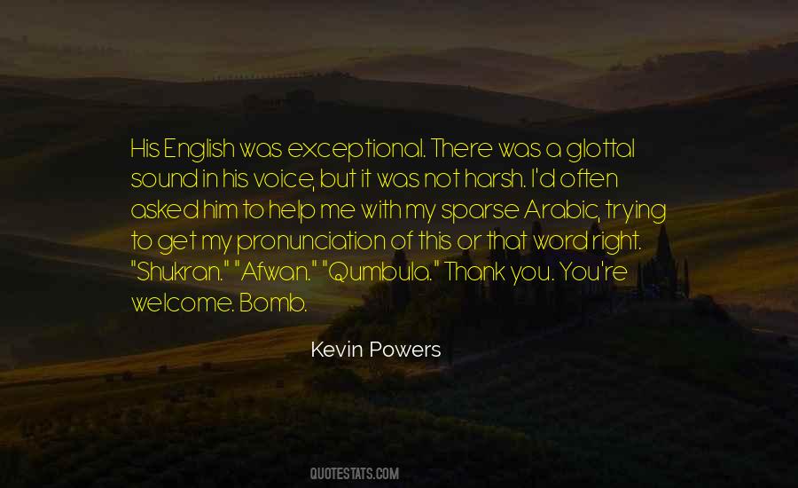 Thank You Welcome Quotes #163857