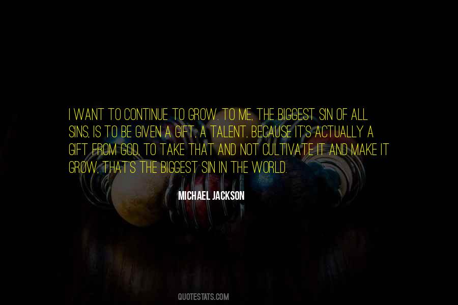 Talent God Quotes #712439