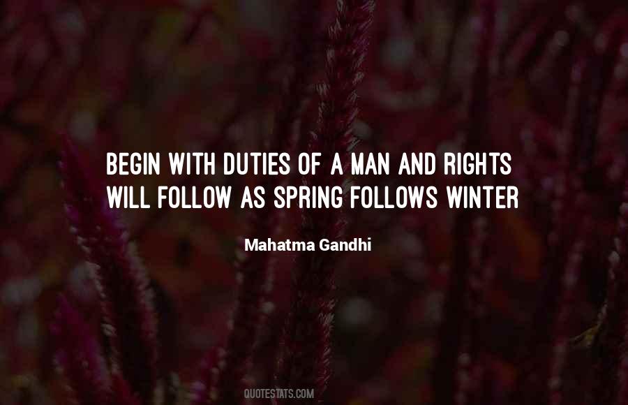 Spring Follows Winter Quotes #1483497