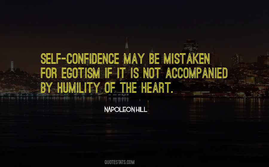 Humble Confidence Quotes #1147756