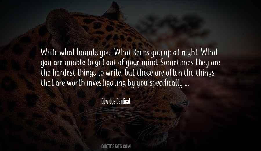 It Still Haunts Me Quotes #93510