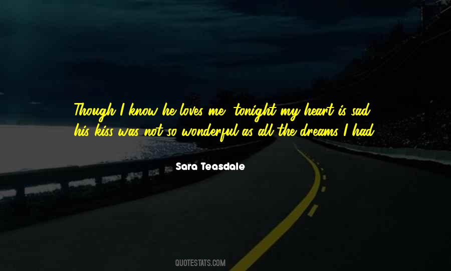 Sad Kiss Quotes #1332937