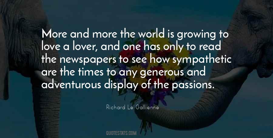 Quotes About Growing To Love #118559