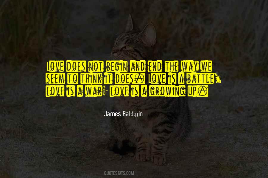 Quotes About Growing To Love #652260