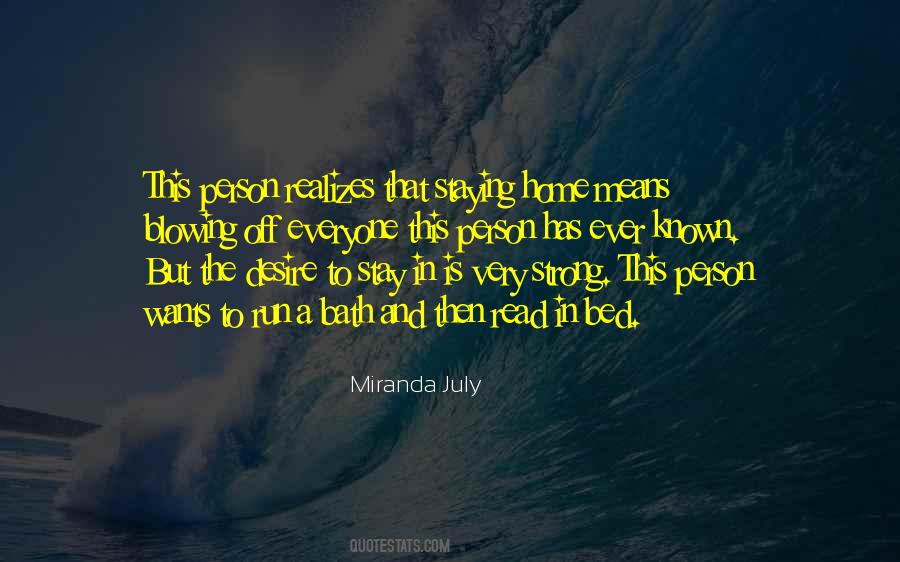 Home In A Person Quotes #167852