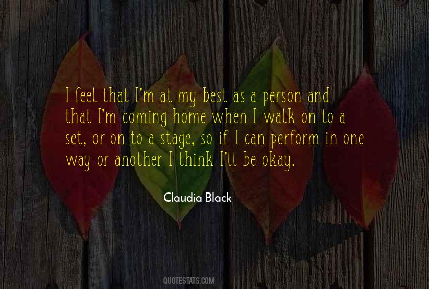 Home In A Person Quotes #483230