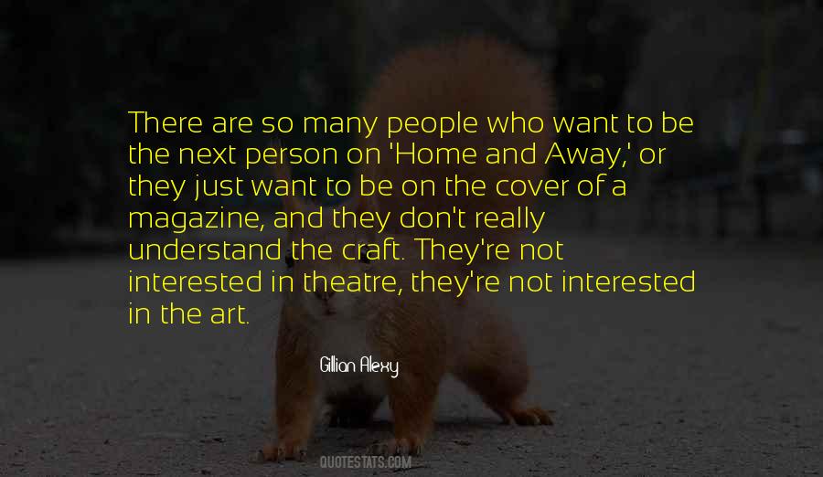 Home In A Person Quotes #716022