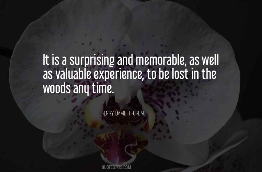 Time In The Woods Quotes #892592
