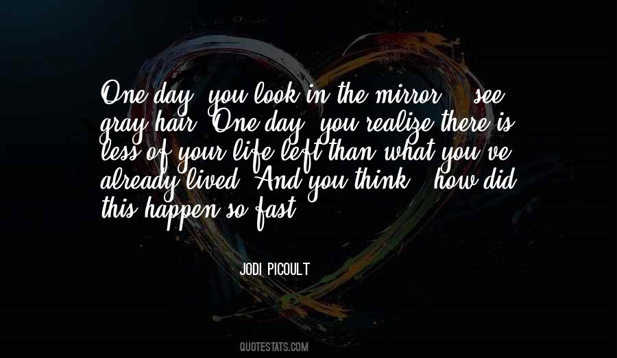 When You Look In The Mirror What Do You See Quotes #311883
