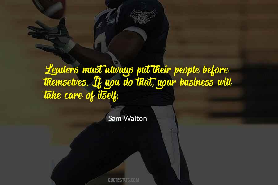 Take Care Of Your Business Quotes #1687525