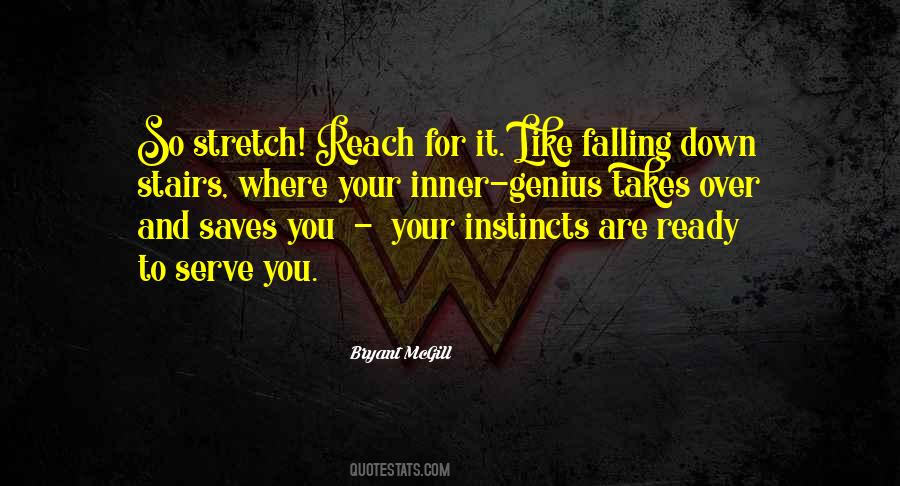 Your Instinct Quotes #905244