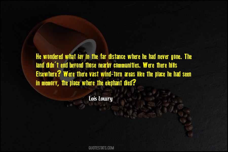 Memory Of An Elephant Quotes #1710578