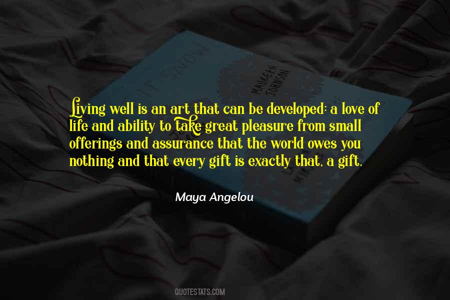 Quotes About The Gift Of Love #547505