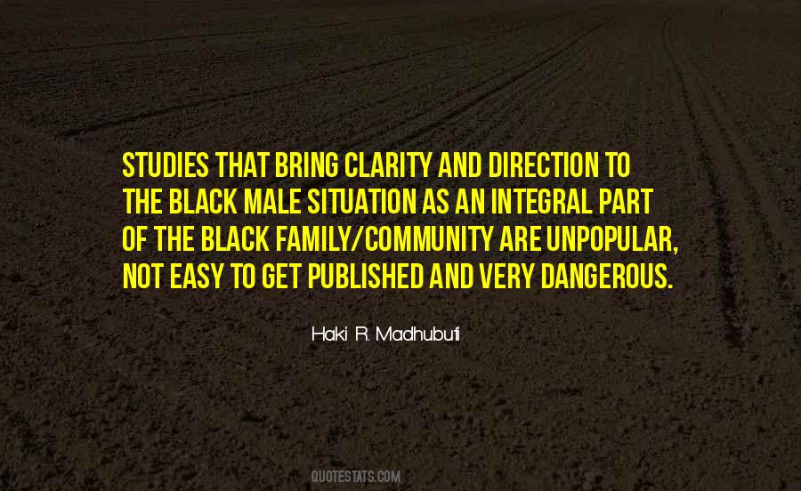 Dangerous Family Quotes #1327174