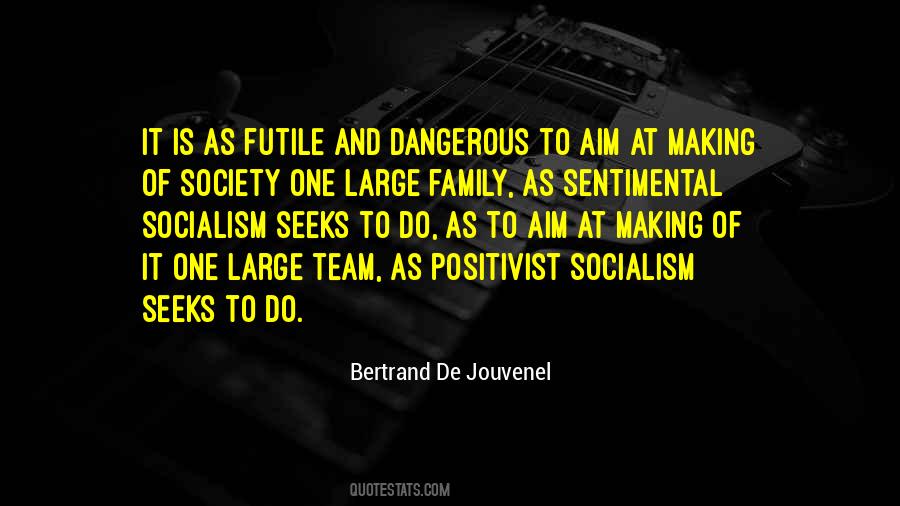 Dangerous Family Quotes #1349730