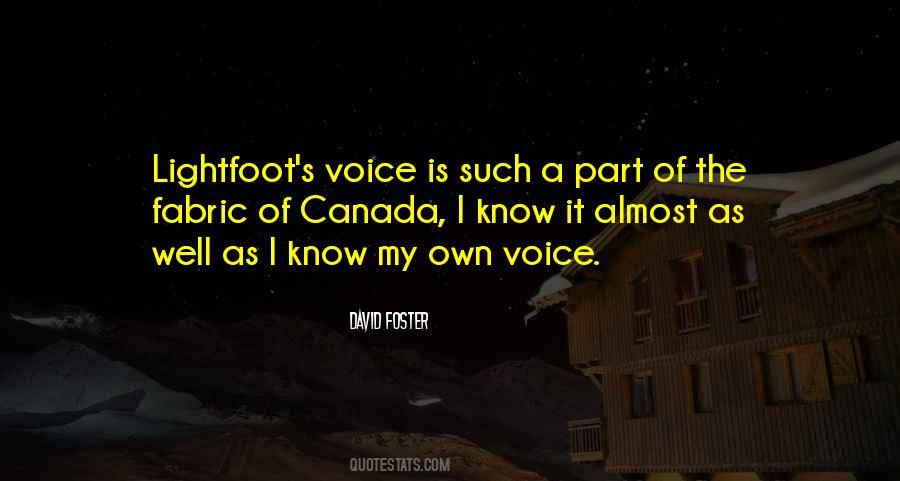 Own Voice Quotes #1705857