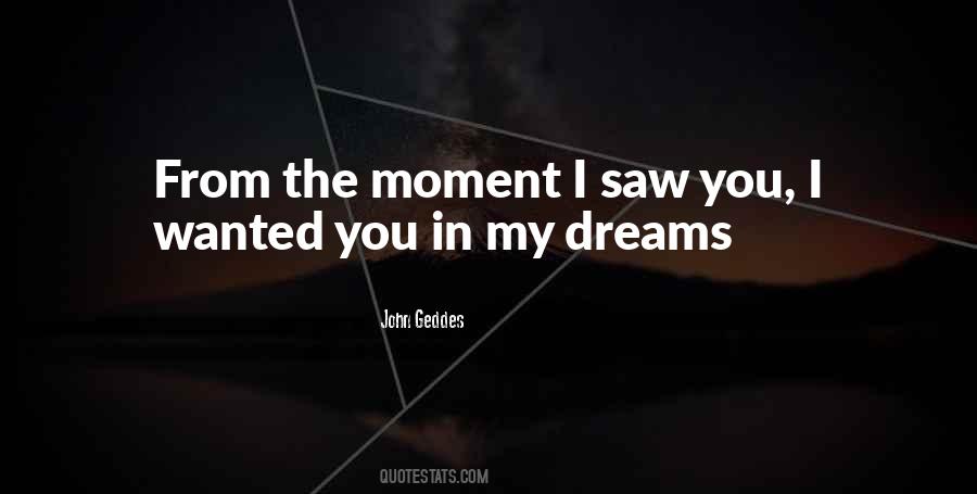 Saw You In My Dreams Quotes #1784300