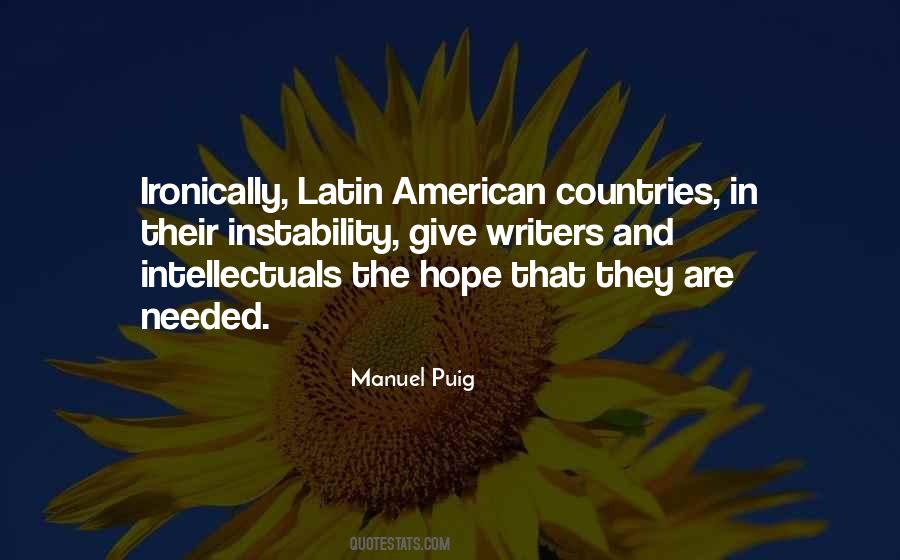 Latin American Writers Quotes #62975