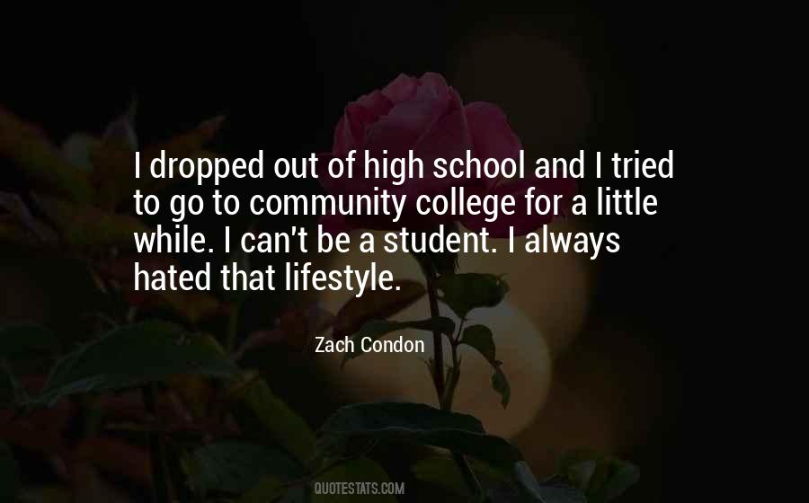 High School Student Quotes #1046148