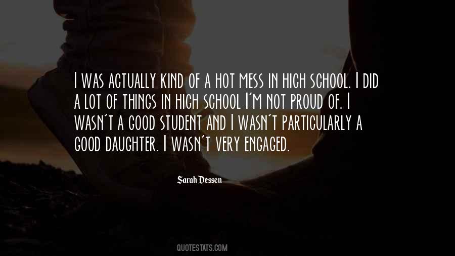 High School Student Quotes #1603928