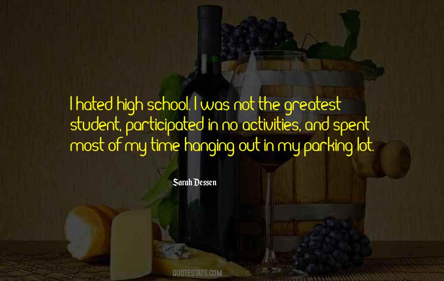 High School Student Quotes #1711463