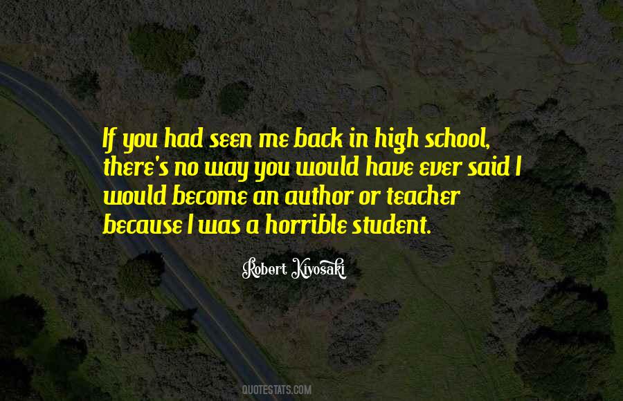 High School Student Quotes #584035