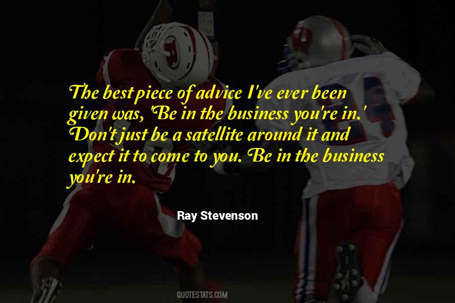 Best Business Advice Quotes #199532