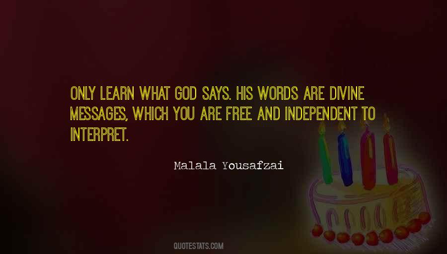 God Messages Quotes #1436627