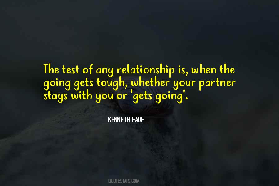 Relationships Are Tough Quotes #1340104