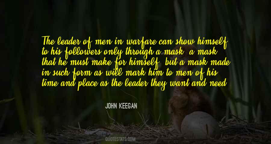 Leader Of Men Quotes #1551706