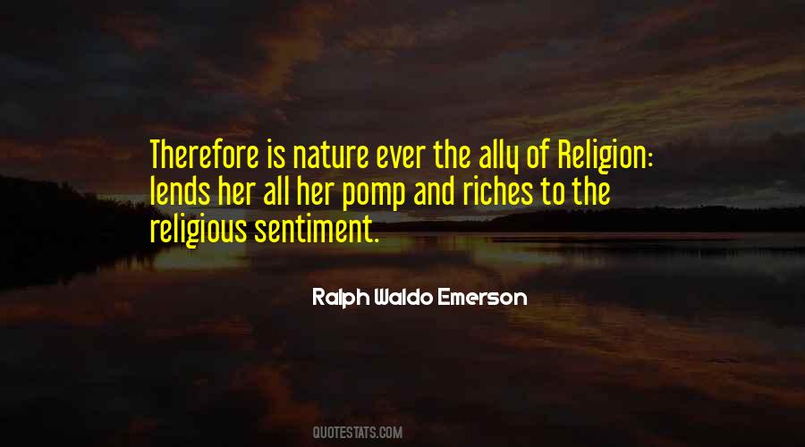 Religious Nature Quotes #281300