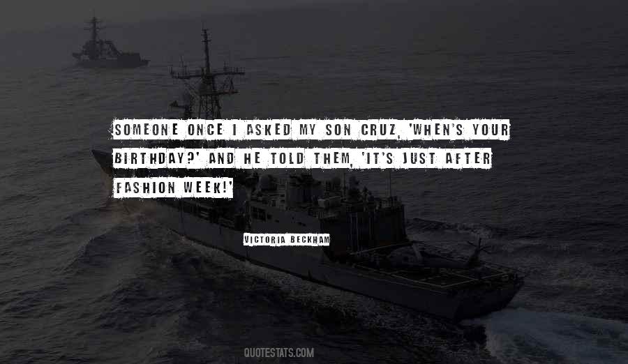 Son Week Quotes #1141048