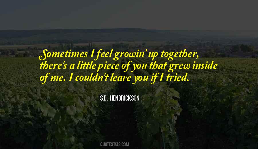 Quotes About Growin #1626586