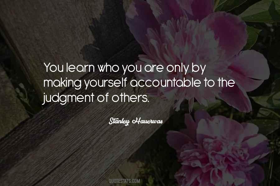 Quotes About The Judgment Of Others #1728734