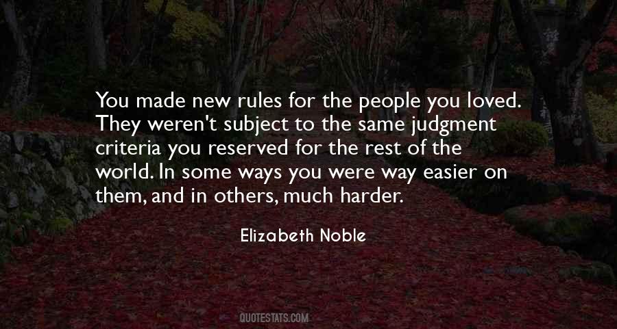 Quotes About The Judgment Of Others #204262