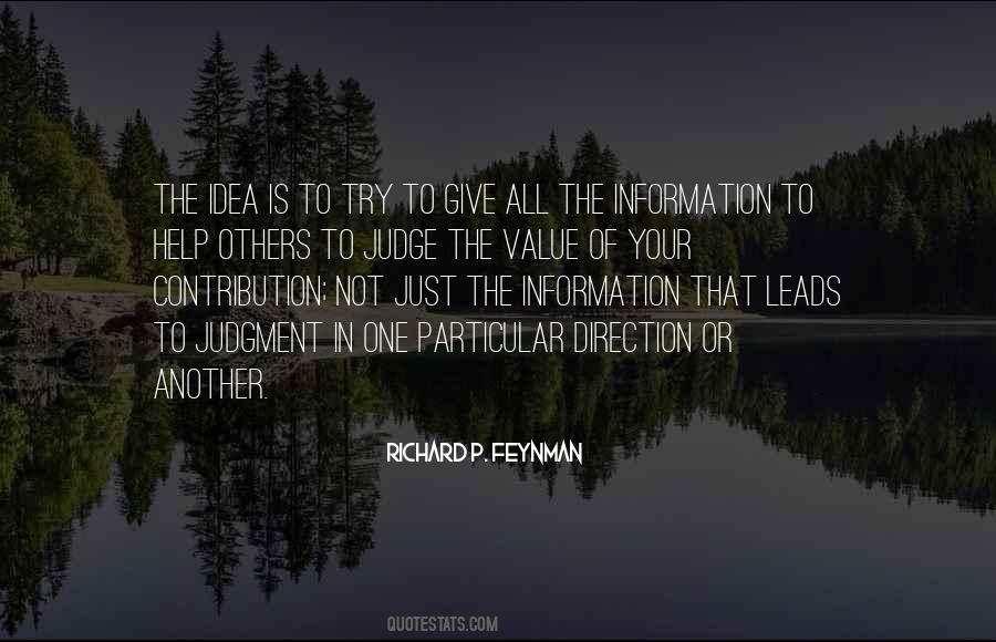 Quotes About The Judgment Of Others #215988
