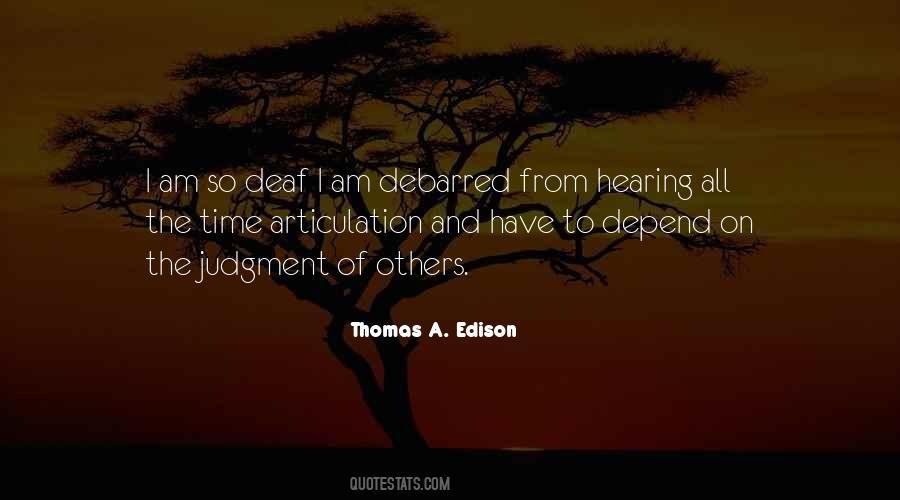 Quotes About The Judgment Of Others #264848