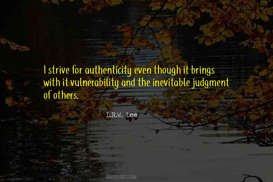Quotes About The Judgment Of Others #622125