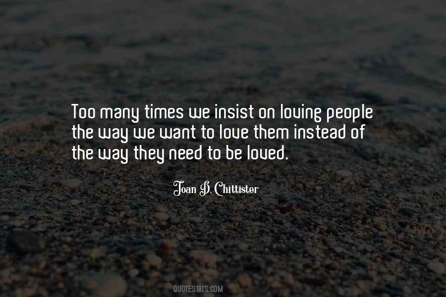 Need Loving Quotes #446590