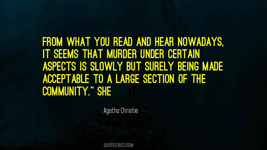 What Is A Community Quotes #1832817