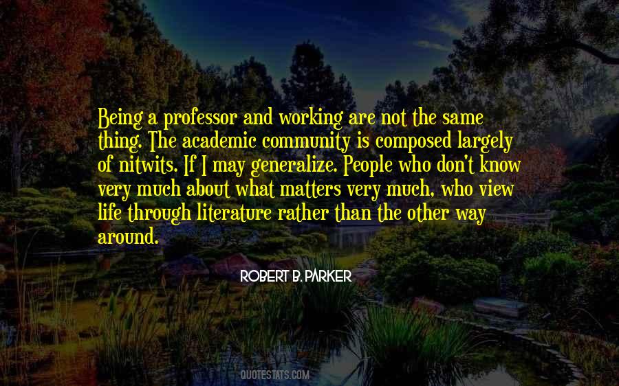 What Is A Community Quotes #801853