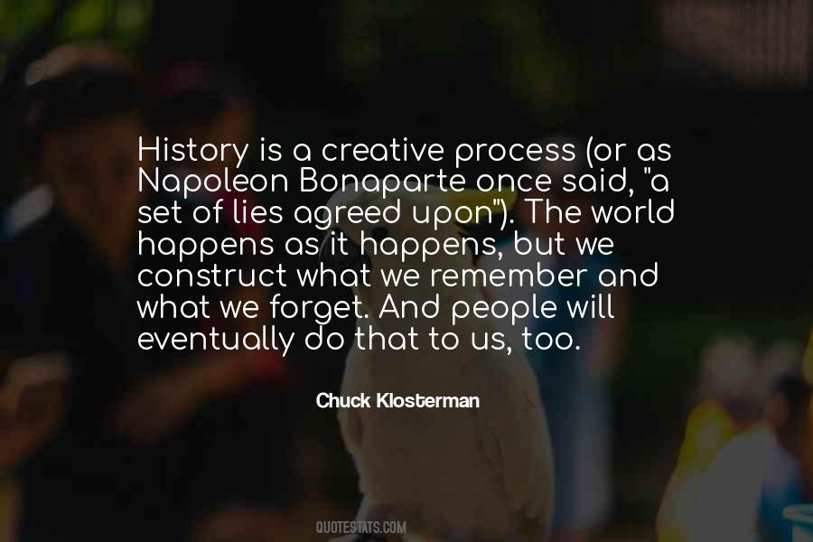Remember History Quotes #390010