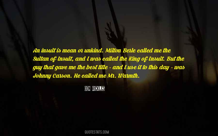 Best Mean Quotes #1836370