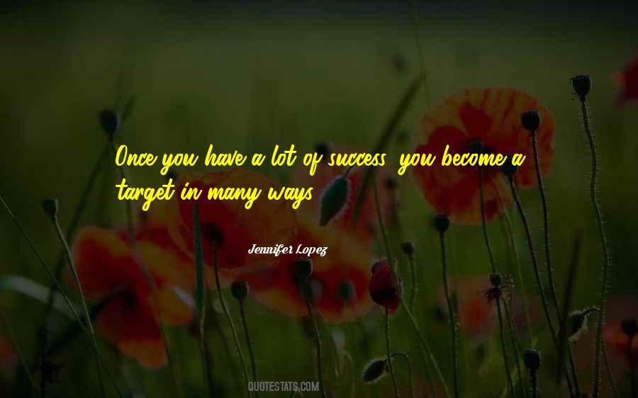 Success Target Quotes #1852110