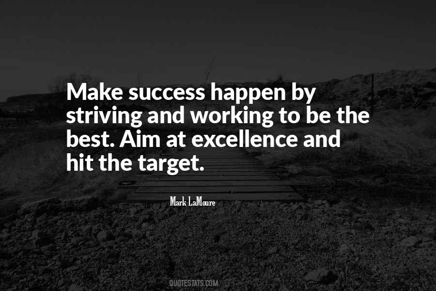 Success Target Quotes #261377