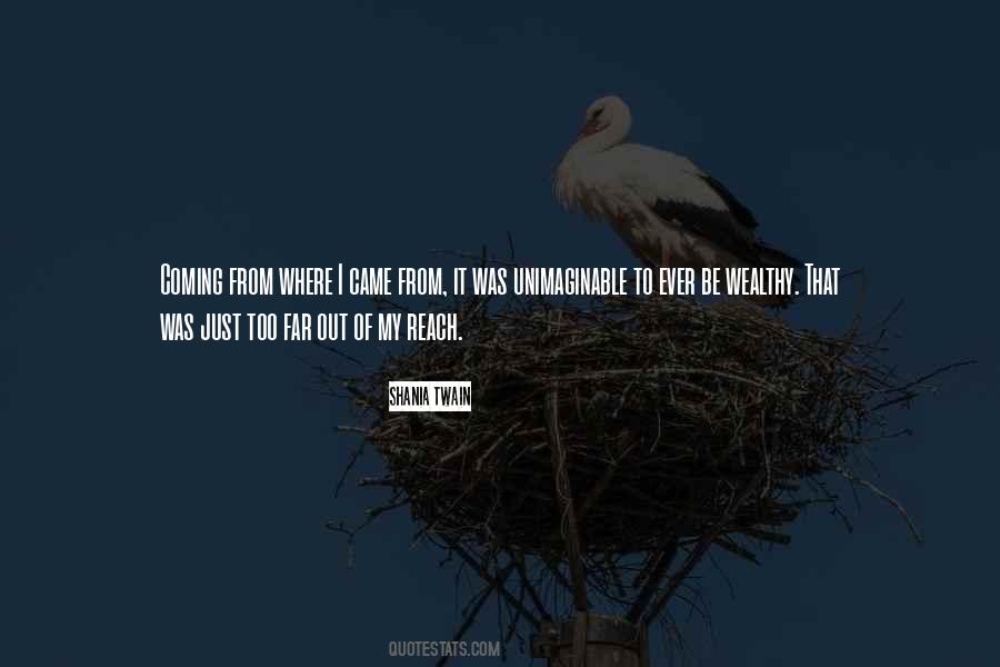 Came From Far Quotes #779646