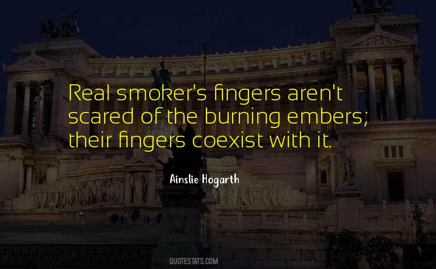 I Am Not A Smoker Quotes #1836199