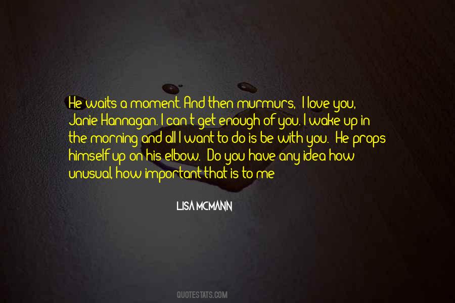 How Important Love Quotes #1411604